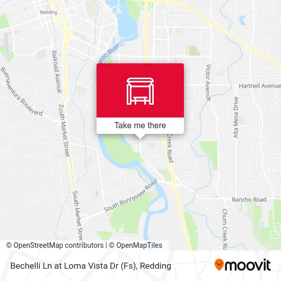 Mapa de Bechelli Ln at Loma Vista Dr (Fs)
