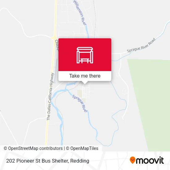 Mapa de 202 Pioneer St Bus Shelter
