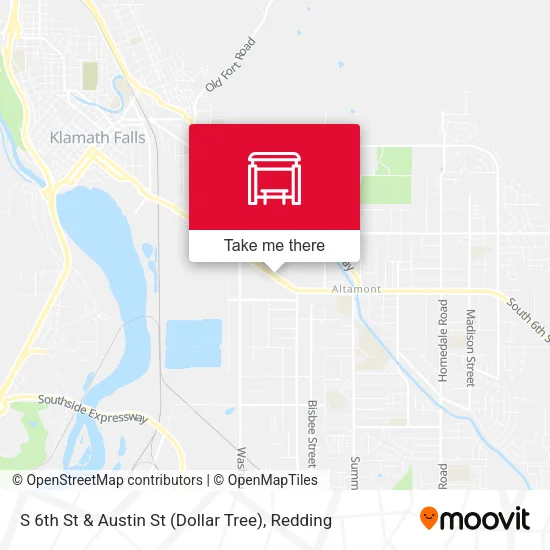Mapa de S 6th St & Austin St (Dollar Tree)
