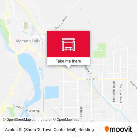 Mapa de Avalon St (Sherm'S, Town Center Mall)