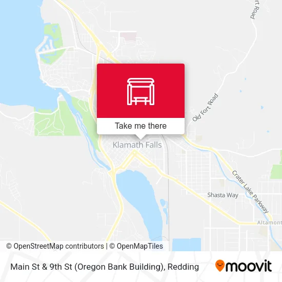 Mapa de Main St & 9th St (Oregon Bank Building)