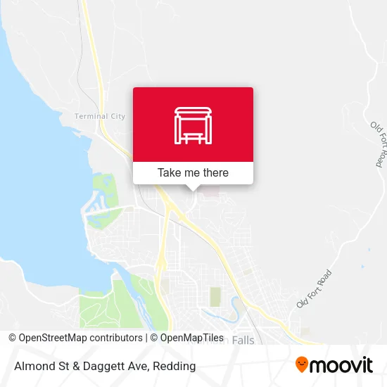Mapa de Almond St & Daggett Ave