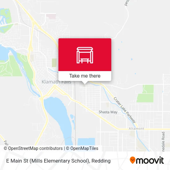 Mapa de E Main St (Mills Elementary School)