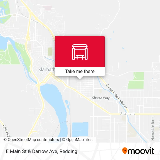 Mapa de E Main St & Darrow Ave