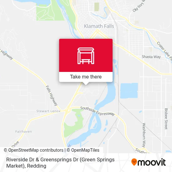 Riverside Dr & Greensprings Dr (Green Springs Market) map