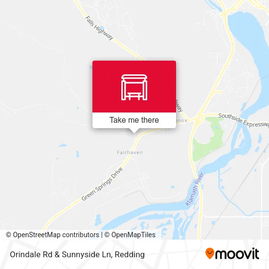 Mapa de Orindale Rd & Sunnyside Ln