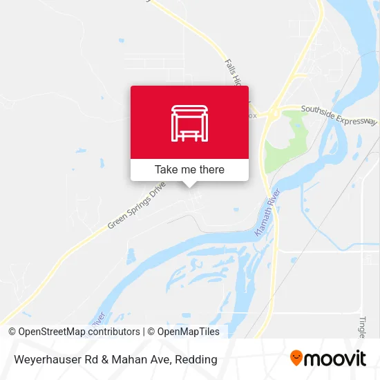 Mapa de Weyerhauser Rd & Mahan Ave