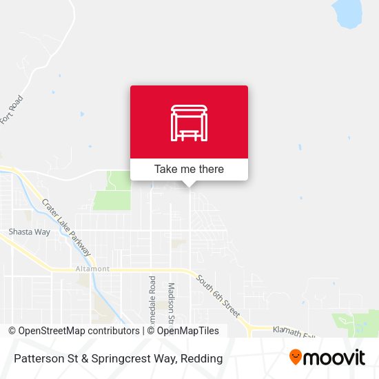 Patterson St & Springcrest Way map