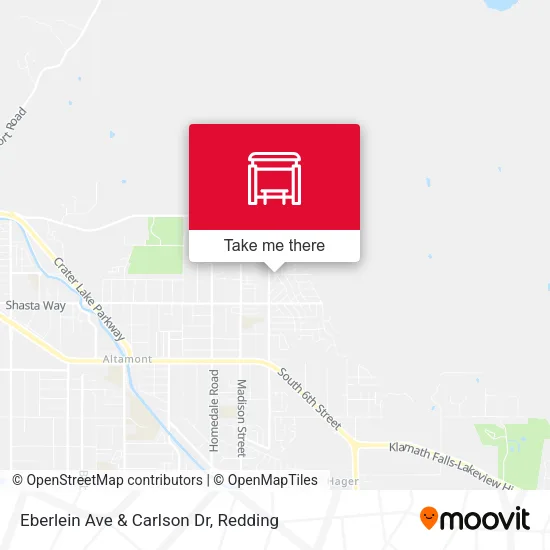 Mapa de Eberlein Ave & Carlson Dr