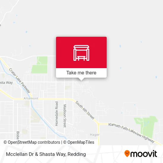 Mapa de Mcclellan Dr & Shasta Way