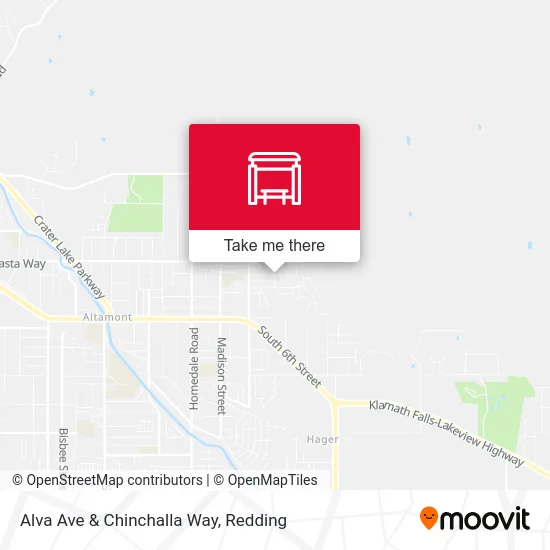 Alva Ave & Chinchalla Way map