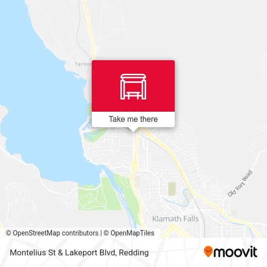 Mapa de Montelius St & Lakeport Blvd