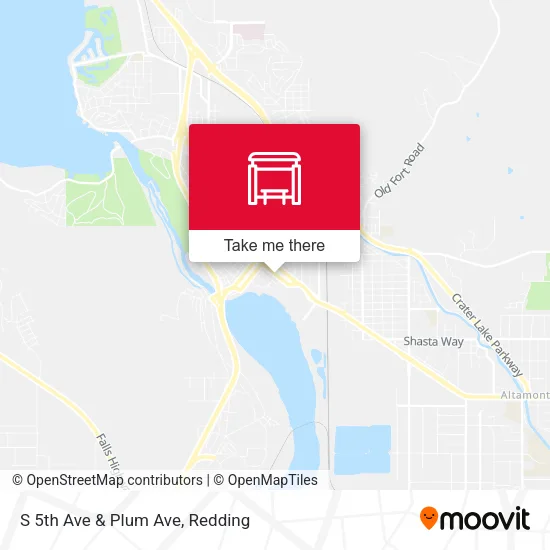Mapa de S 5th Ave & Plum Ave