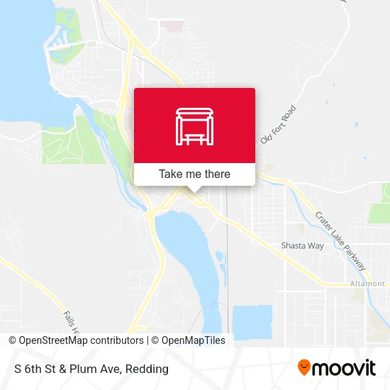 Mapa de S 6th St & Plum Ave