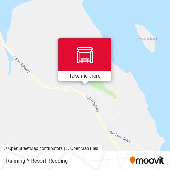Mapa de Running Y Resort