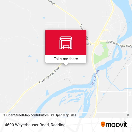 Mapa de 4690 Weyerhauser Road