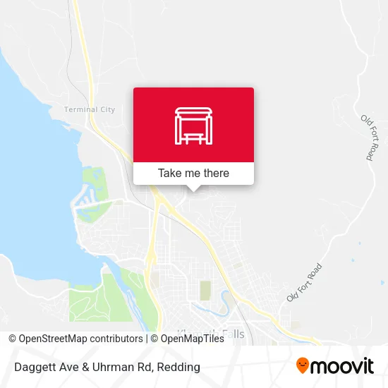 Mapa de Daggett Ave & Uhrman Rd