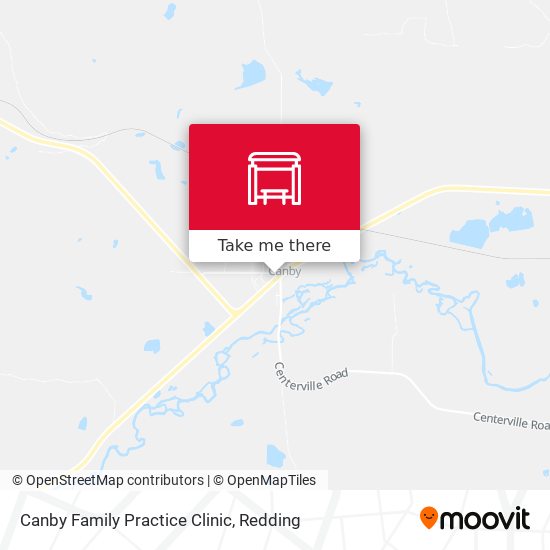 Canby Family Practice Clinic map