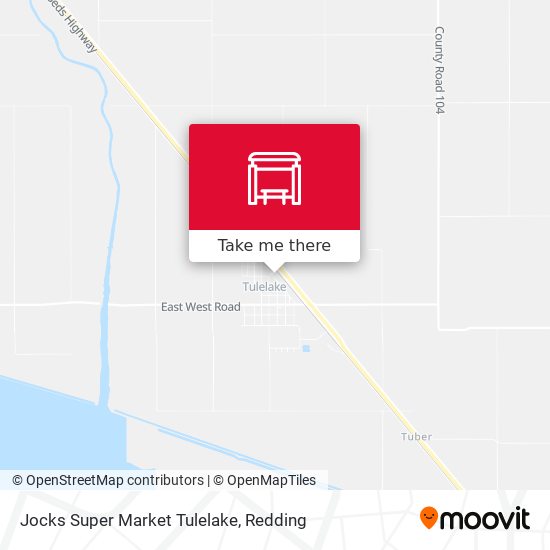 Jocks Super Market Tulelake map