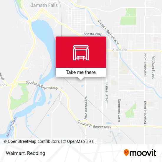 Mapa de Walmart
