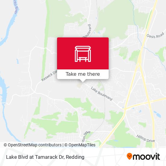 Mapa de Lake Blvd at Tamarack Dr