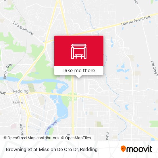 Mapa de Browning St at Mission De Oro Dr