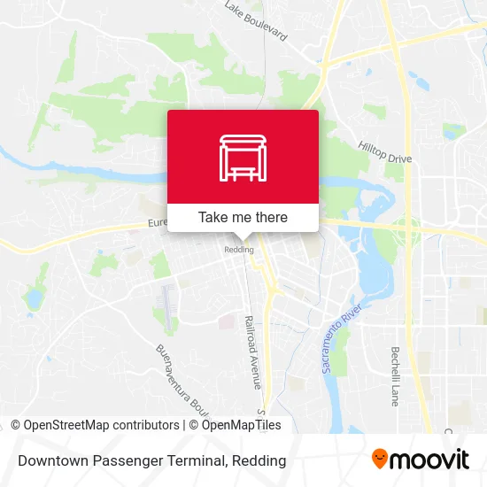 Mapa de Downtown Passenger Terminal