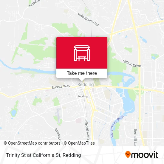 Mapa de Trinity St at California St