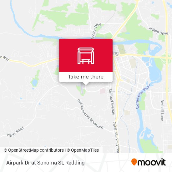 Airpark Dr at Sonoma St map