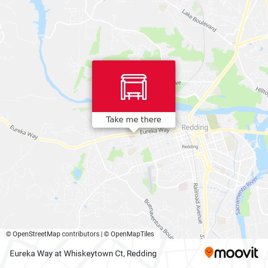 Eureka Way at Whiskeytown Ct map