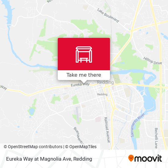 Eureka Way at Magnolia Ave map