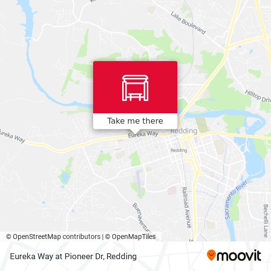 Eureka Way at Pioneer Dr map