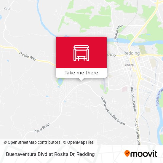 Buenaventura Blvd at Rosita Dr map