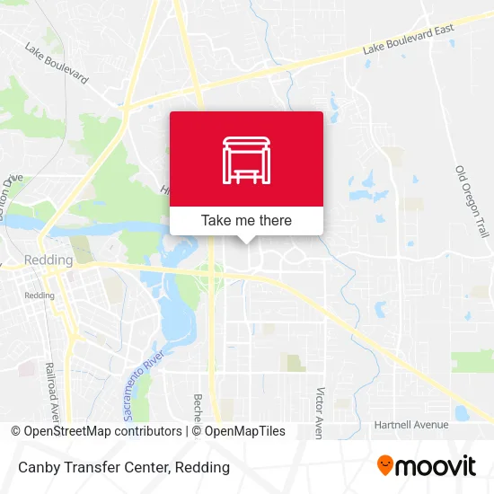 Mapa de Canby Transfer Center