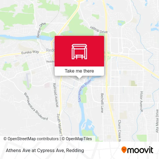 Mapa de Athens Ave at Cypress Ave