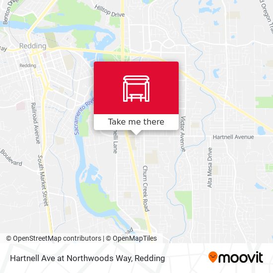 Hartnell Ave at Northwoods Way map