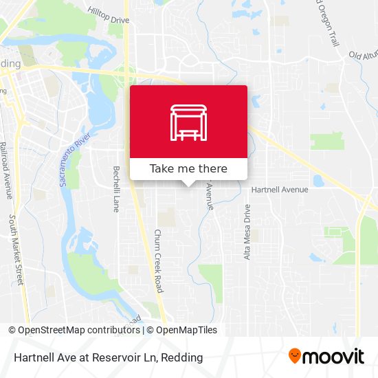 Hartnell Ave at Reservoir Ln map