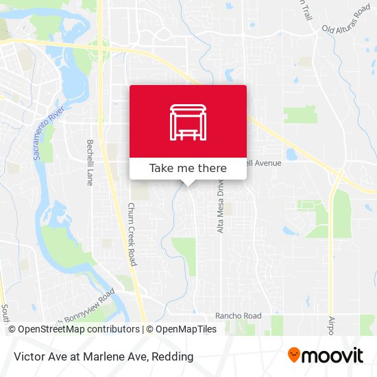 Victor Ave at Marlene Ave map
