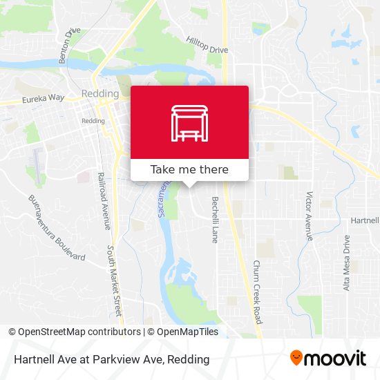 Hartnell Ave at Parkview Ave map