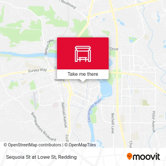 Mapa de Sequoia St at Lowe St