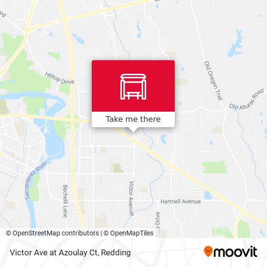 Victor Ave at Azoulay Ct map