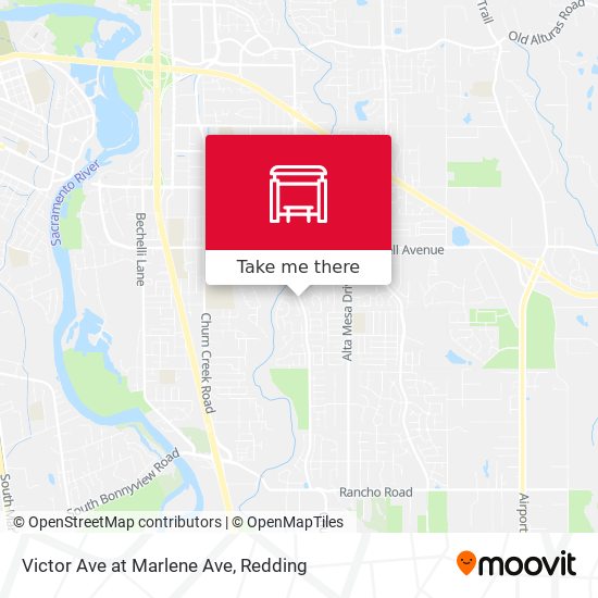 Victor Ave at Marlene Ave map