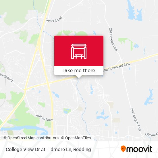 Mapa de College View Dr at Tidmore Ln