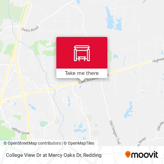 College View Dr at Mercy Oaks Dr map