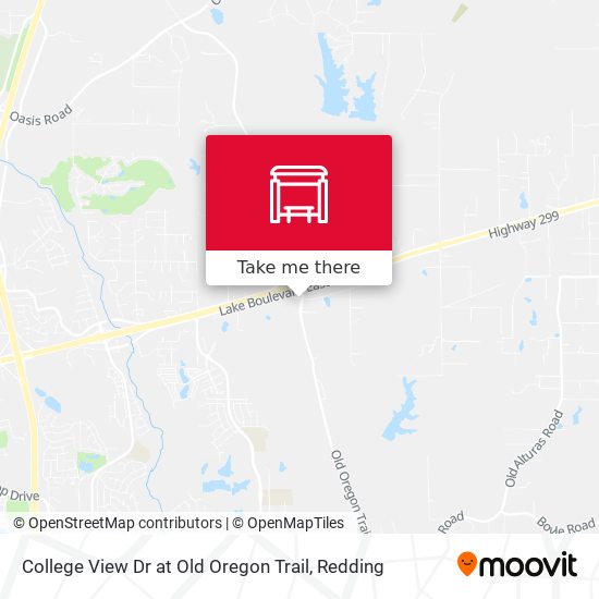 College View Dr at Old Oregon Trail map