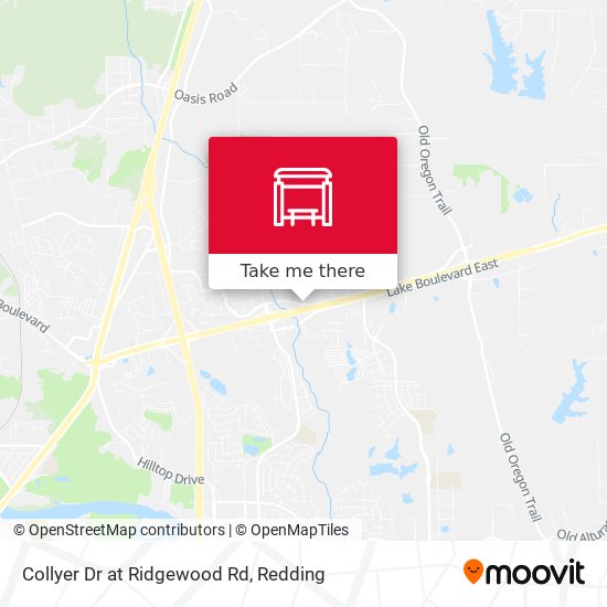 Collyer Dr at Ridgewood Rd map