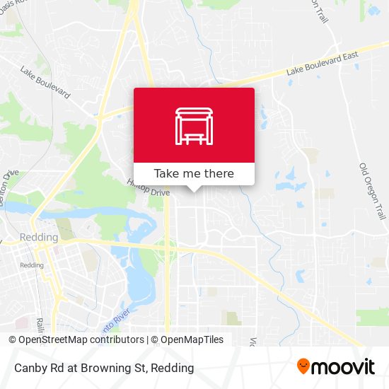 Canby Rd at Browning St map