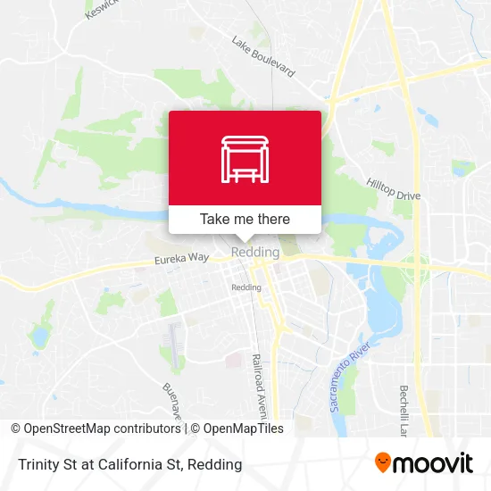 Mapa de Trinity St at California St