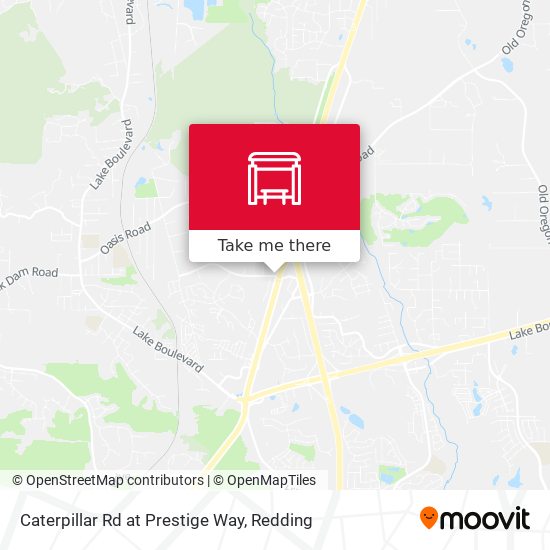 Caterpillar Rd at Prestige Way map