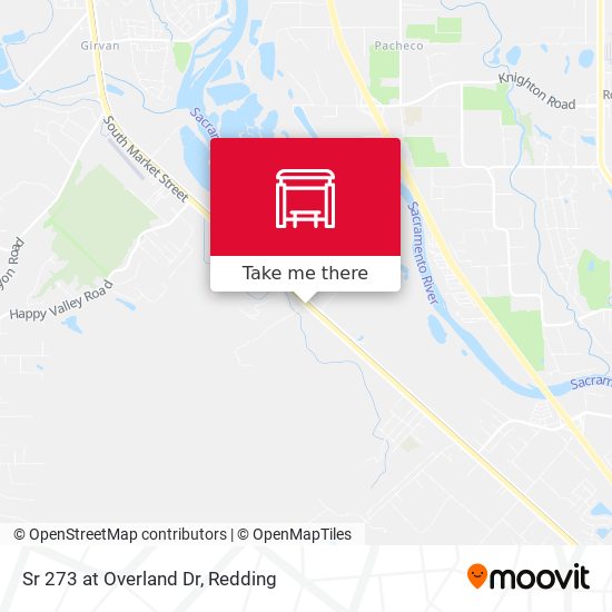 Sr 273 at Overland Dr map